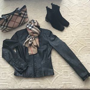 Danier Genuine Leather Adjusted Blazer